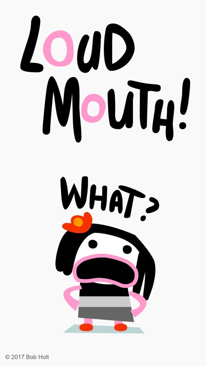 Loud Mouth Stickers