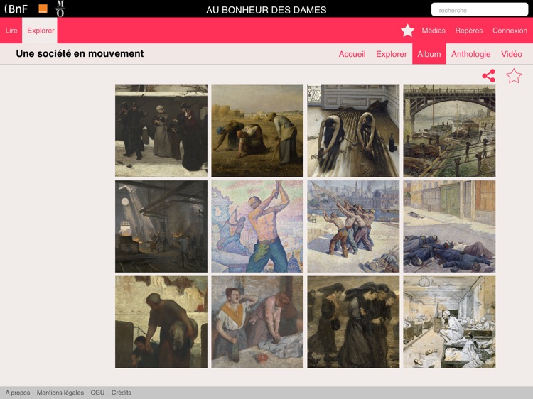 Au Bonheur des dames, BnF screenshot-5