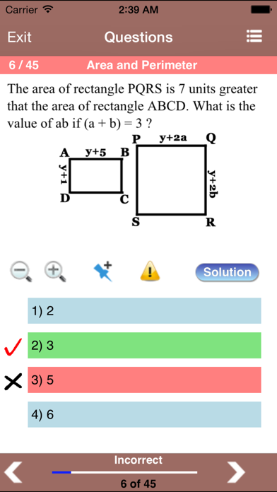 Screenshot #3 pour Math for PRAXIS® Test (Lite)