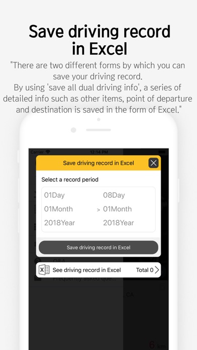 Cartax - Vehicle driving log screenshot 4