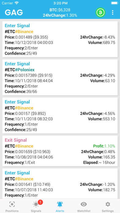 App screenshot