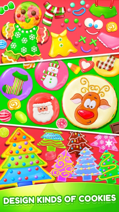 Christmas Unicorn Cookies screenshot 3