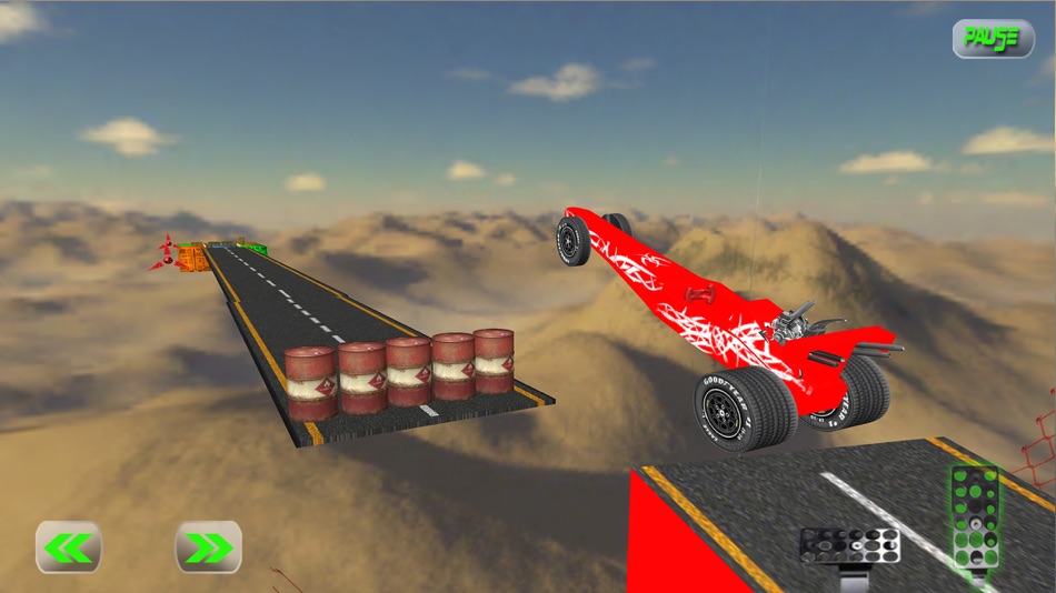 #4. Drag Racing - Sky Stunt Track (iOS) Podle: Meta Dort
