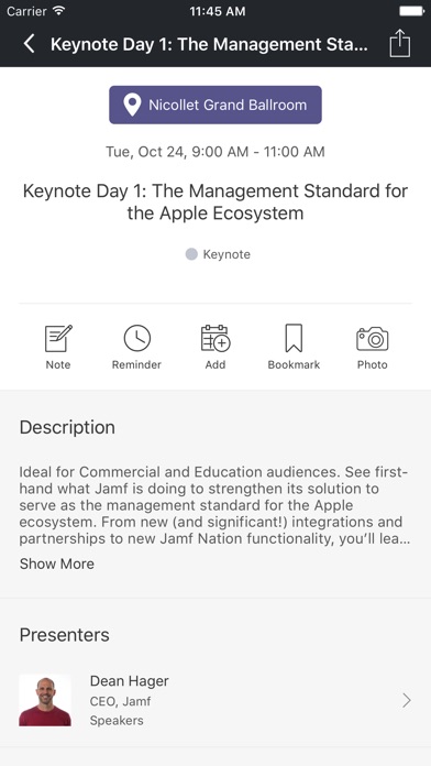 Jamf Nation User Conference screenshot 3