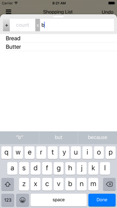ShopShop - Shopping List screenshot 2