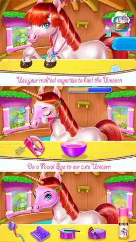 Game screenshot Unicorn Beauty Salon apk