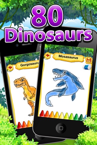 Play Dino Painting : Dinosaurs screenshot 4