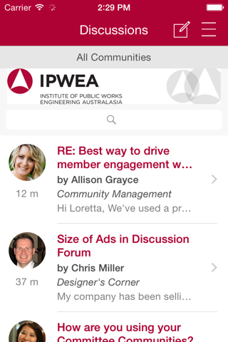 IPWEA Mobile screenshot 2