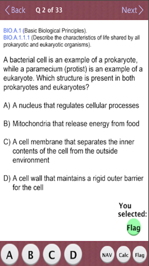 TX STAAR Biology Practice Test(圖4)-速報App