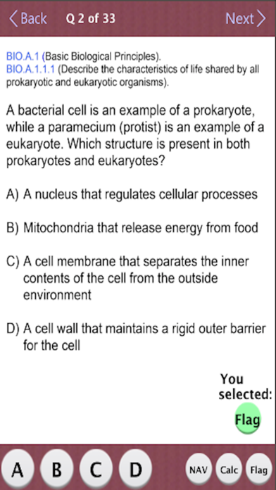 TX STAAR Biology Practice Test screenshot 4