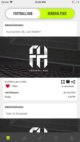 Game screenshot FootballHub apk