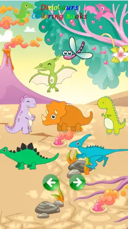 Game screenshot Dinosaurs Coloring Books hack