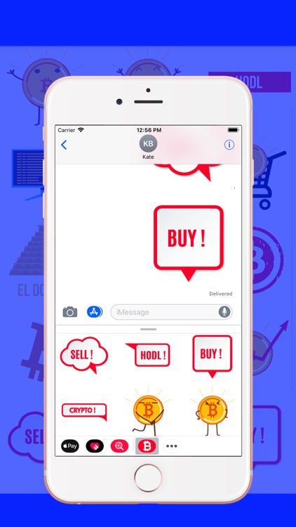 Bitcoin Central Crypto Emoji screenshot-3