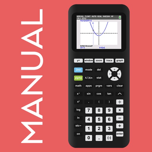 TI-84 CE Calculator Manual iOS App