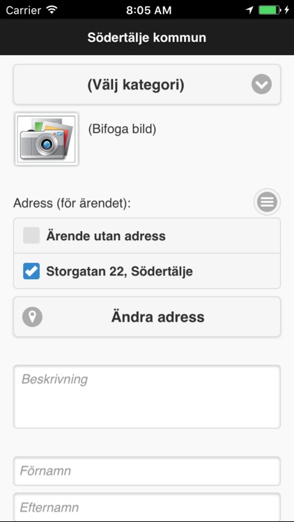 Felanmälan Södertälje kommun