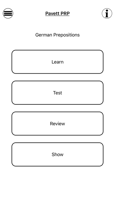 How to cancel & delete Pavett PRP German Prepositions from iphone & ipad 1