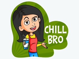 "Gossip Girls" is stickers with images of funny stickers