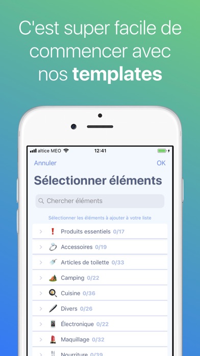 Screenshot #3 pour Liste de Voyage ◎