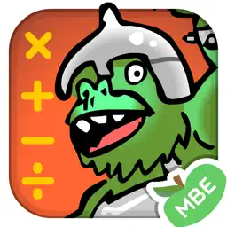 Daily Monster Math Battle Lite app icon