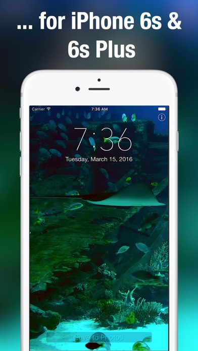 Aquarium Dynamic Wallpapers+ Screenshot