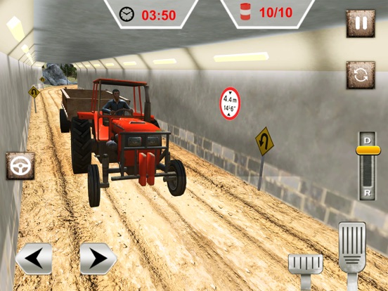 Off-Road Tractor Muddy Driving iPad screenshot