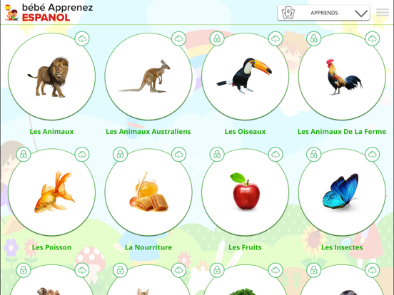 Screenshot #5 pour Bébé Learn - ESPAGNOL