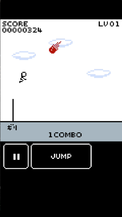 Screenshot #2 pour Jumping Stick Man Fire Meteor