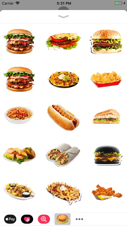 Real Food Stickers