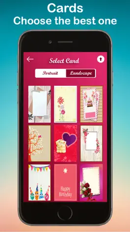 Game screenshot Birthday Greeting Card & Frame apk