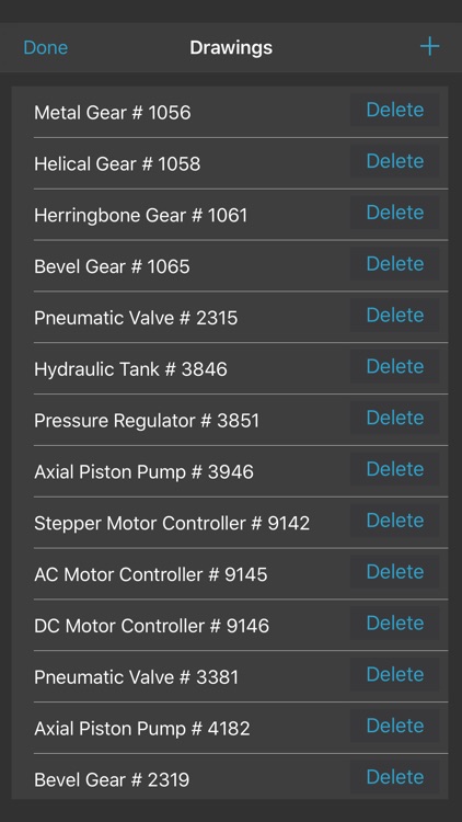 Blueprints and Scanning App for Technical Drawing