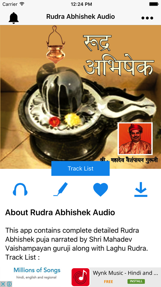 #1. Rudra Abhishek Audio (iOS) 由: SONIC OCTAVES PRIVATE LIMITED