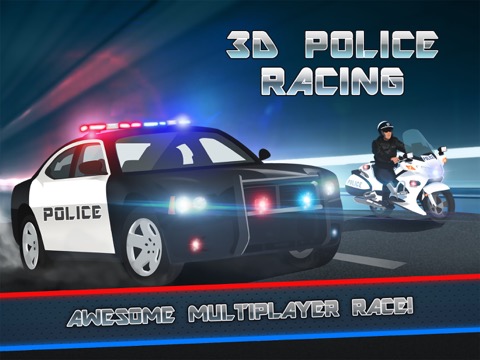 Police Chase Racing - Fast Car Cops Race Simulatorのおすすめ画像1