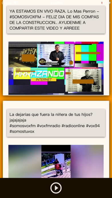 Screenshot #3 pour Vox FM Radio