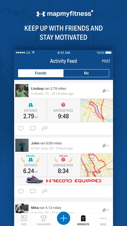 Map My Fitness+