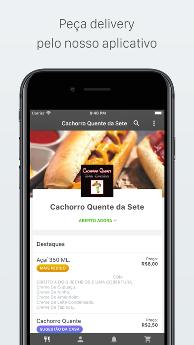 How to cancel & delete Cachorro Quente da Sete from iphone & ipad 1