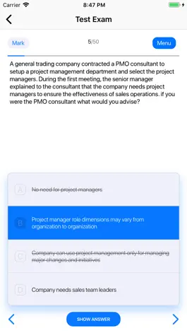 Game screenshot ExamMobile: PMP apk