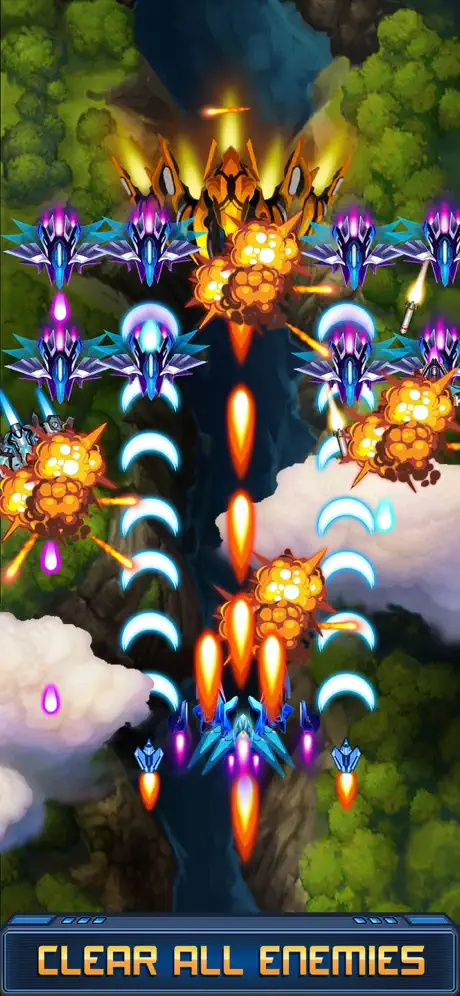 Sky force war 2 - Space battle