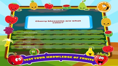 Fruit Names Alphabet ABC Games Screenshot