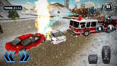 Fire Truck Robot Car Transform screenshot 2