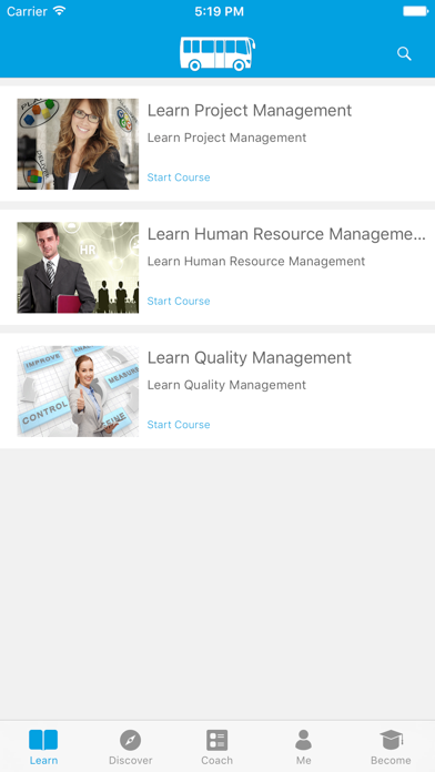 Learn Project and HR iPhone screenshot 1 - Education app