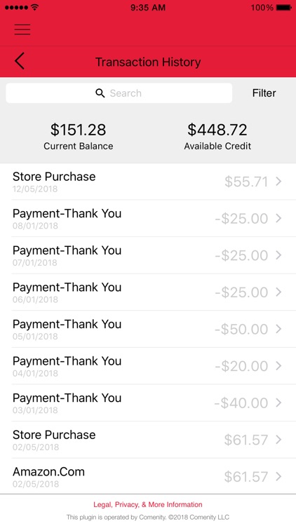Talbots Credit Card App screenshot-3