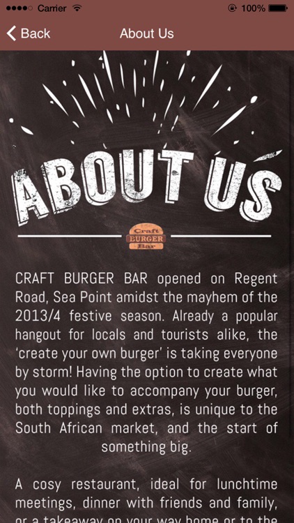 Craft Burger Bar