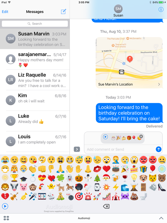 Screenshot #4 pour Audiomoji
