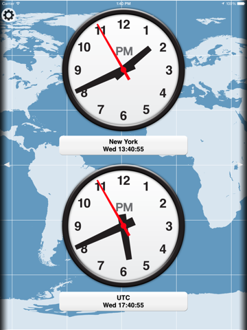 Screenshot #4 pour Horloge Mondiale Lite