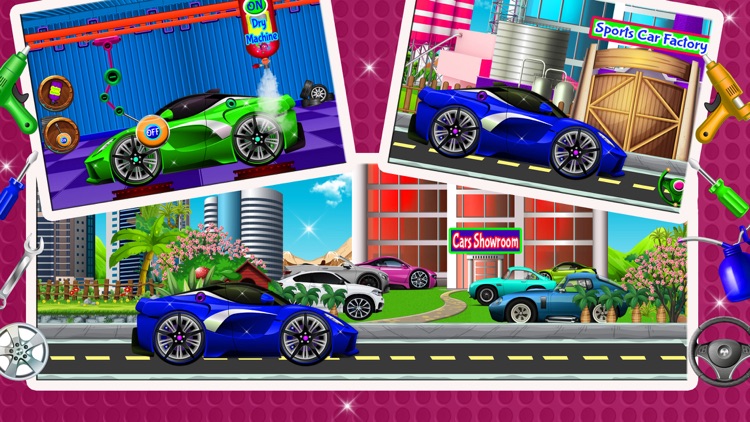 Sports Car Factory Repair Shop screenshot-4