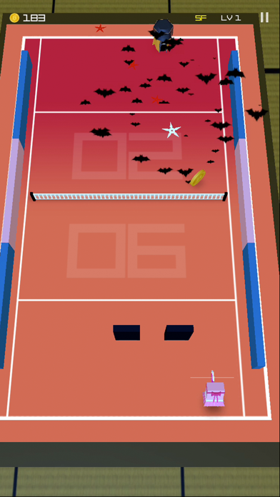 Ninja Tennis: Revenge of Pong screenshot 3