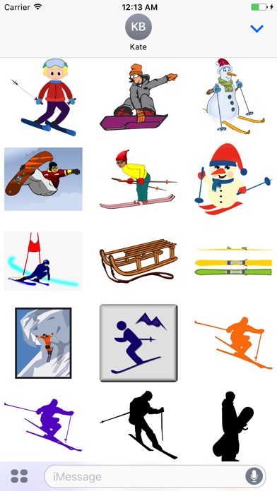 Ski & Snowboard Stickers screenshot 2