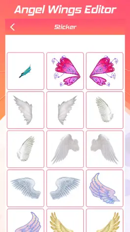 Game screenshot Angel Wings Editor apk
