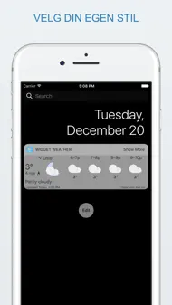 Widget Weather iphone bilder 4