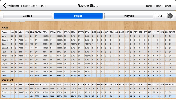 Basketball Stat Tracker Live screenshot-5